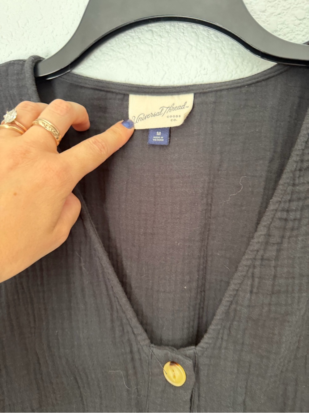 Universal Thread Button Up Romper - Picture 2 of 6